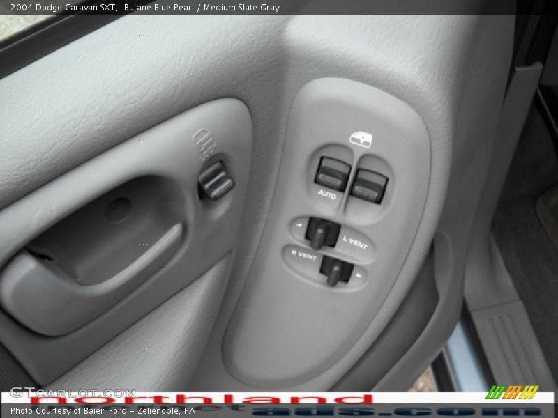 Butane Blue Pearl / Medium Slate Gray 2004 Dodge Caravan SXT