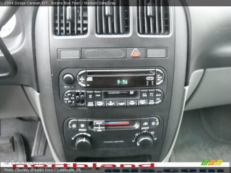 Butane Blue Pearl / Medium Slate Gray 2004 Dodge Caravan SXT