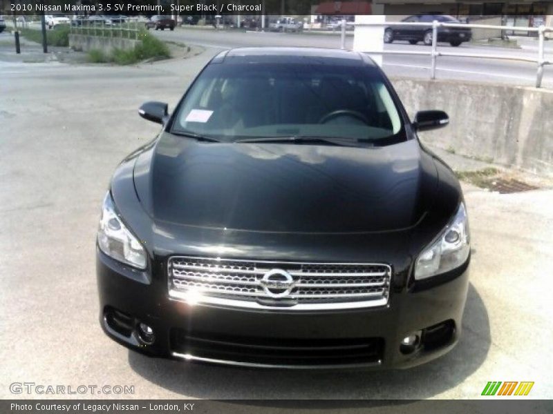 Super Black / Charcoal 2010 Nissan Maxima 3.5 SV Premium