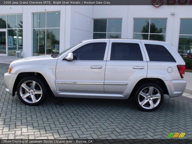 Bright Silver Metallic / Medium Slate Gray 2006 Jeep Grand Cherokee SRT8