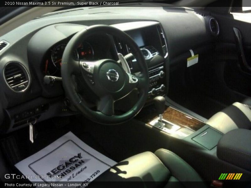 Super Black / Charcoal 2010 Nissan Maxima 3.5 SV Premium