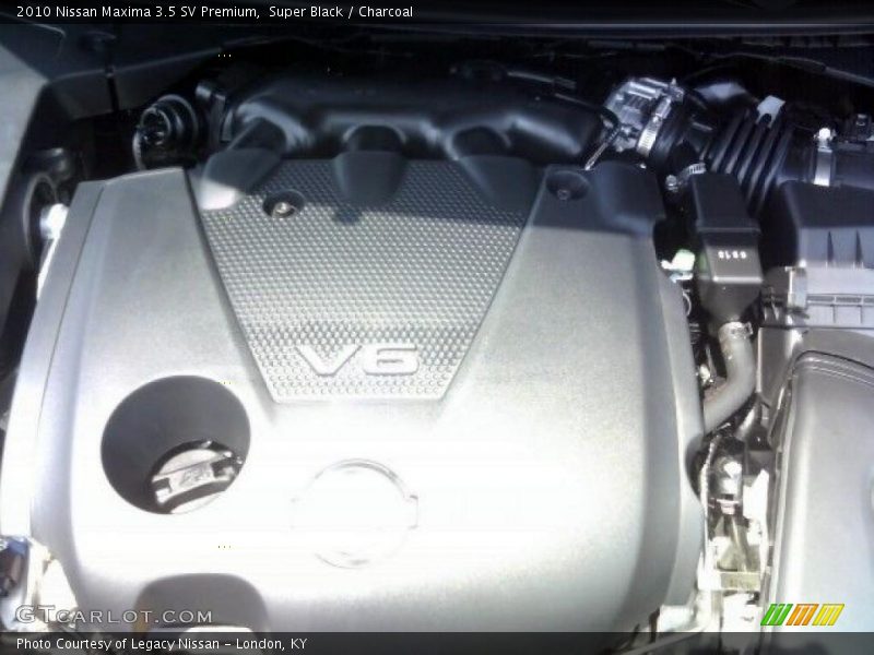 Super Black / Charcoal 2010 Nissan Maxima 3.5 SV Premium