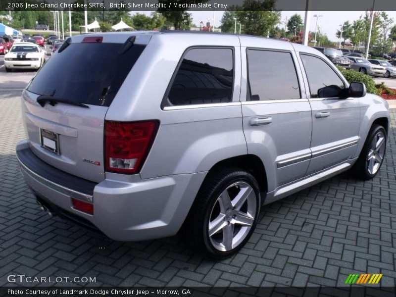 Bright Silver Metallic / Medium Slate Gray 2006 Jeep Grand Cherokee SRT8