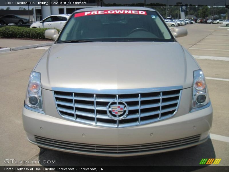 Gold Mist / Cashmere 2007 Cadillac DTS Luxury