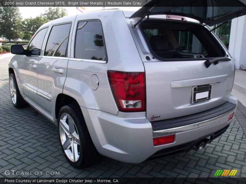 Bright Silver Metallic / Medium Slate Gray 2006 Jeep Grand Cherokee SRT8