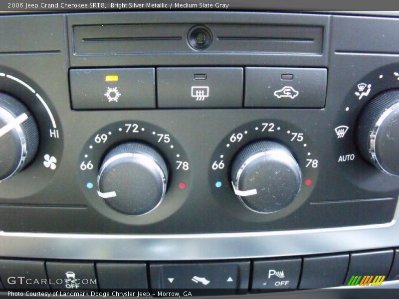 Bright Silver Metallic / Medium Slate Gray 2006 Jeep Grand Cherokee SRT8