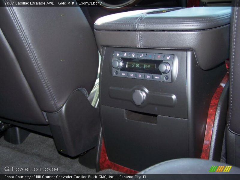 Gold Mist / Ebony/Ebony 2007 Cadillac Escalade AWD