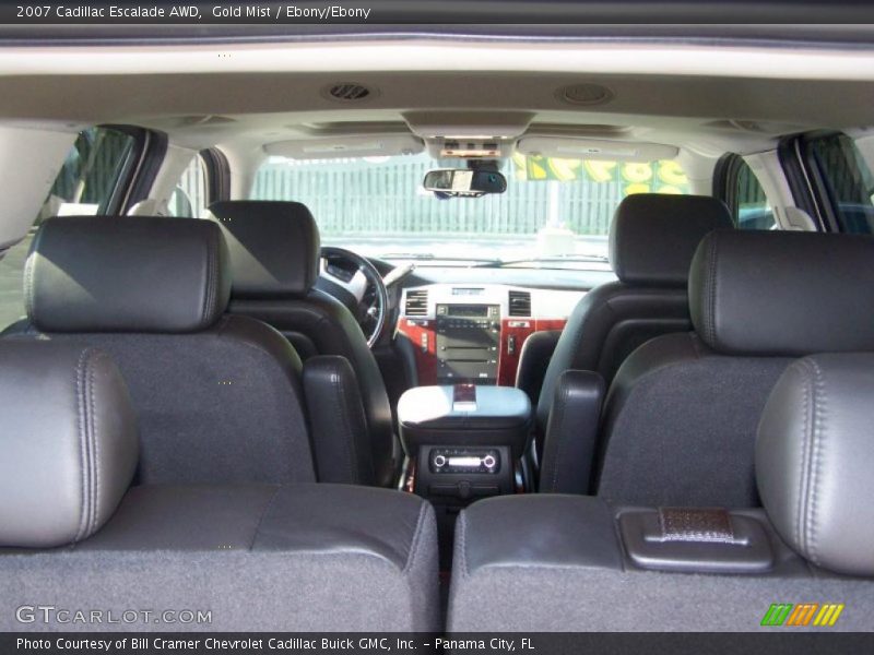 Gold Mist / Ebony/Ebony 2007 Cadillac Escalade AWD
