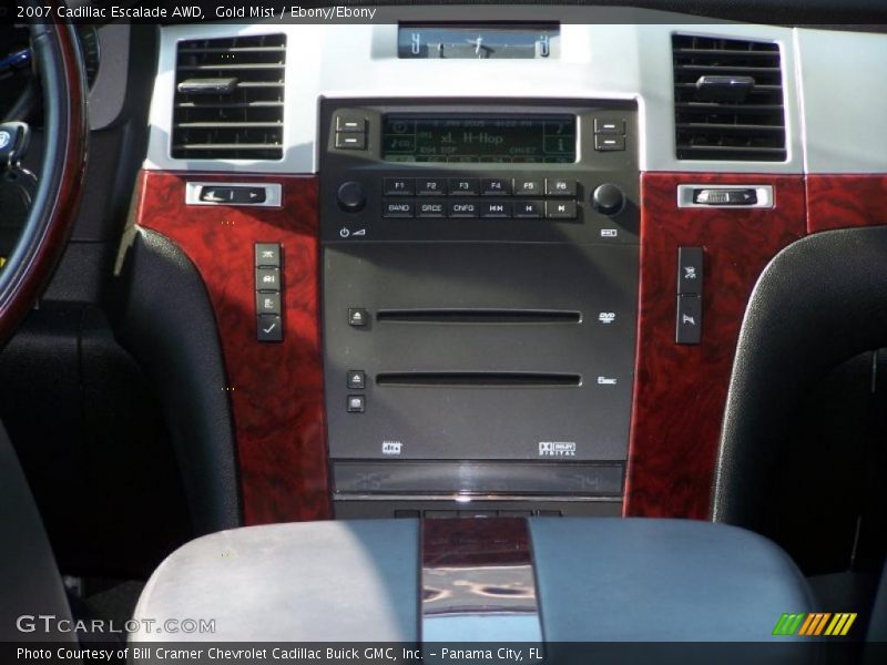 Gold Mist / Ebony/Ebony 2007 Cadillac Escalade AWD