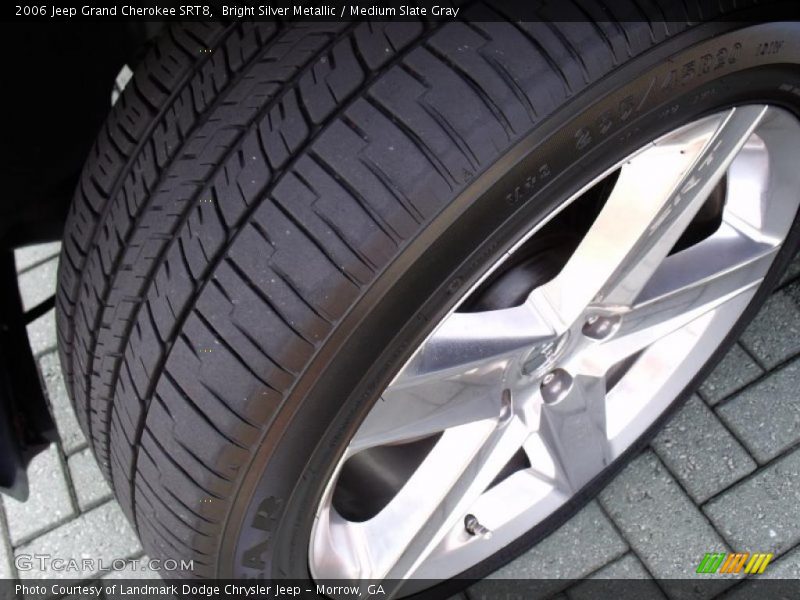 Bright Silver Metallic / Medium Slate Gray 2006 Jeep Grand Cherokee SRT8