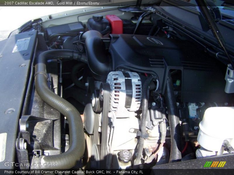 Gold Mist / Ebony/Ebony 2007 Cadillac Escalade AWD