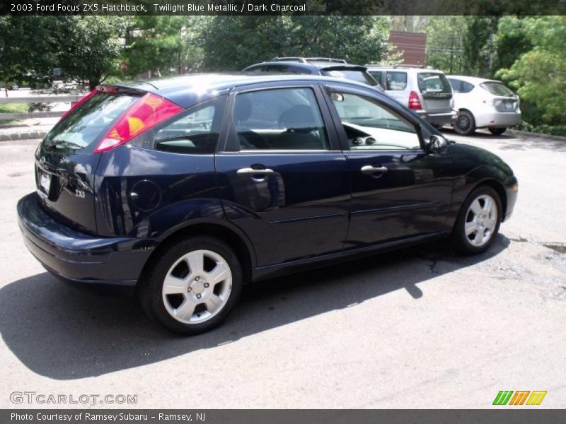 Twilight Blue Metallic / Dark Charcoal 2003 Ford Focus ZX5 Hatchback