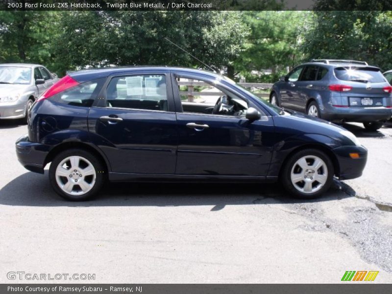 Twilight Blue Metallic / Dark Charcoal 2003 Ford Focus ZX5 Hatchback