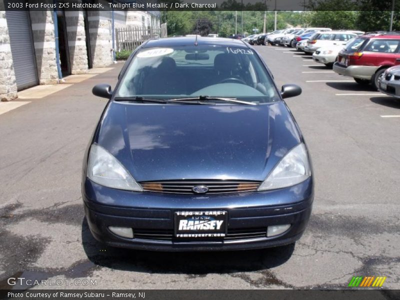 Twilight Blue Metallic / Dark Charcoal 2003 Ford Focus ZX5 Hatchback