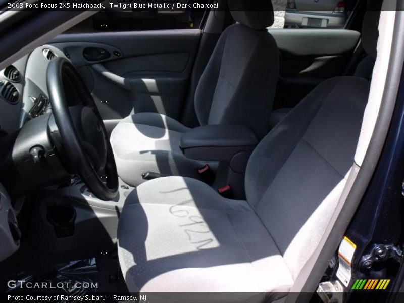 Twilight Blue Metallic / Dark Charcoal 2003 Ford Focus ZX5 Hatchback