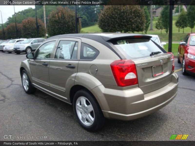 Light Khaki Metallic / Pastel Pebble Beige 2008 Dodge Caliber SXT