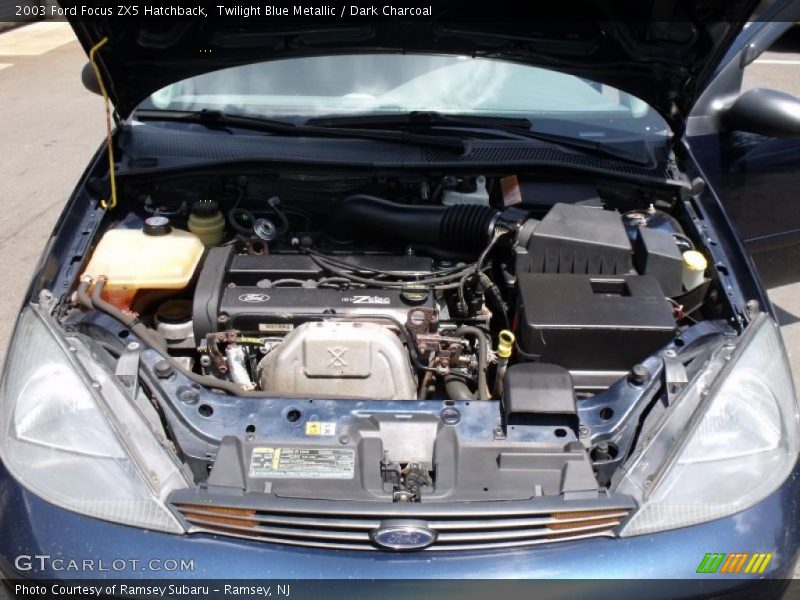 Twilight Blue Metallic / Dark Charcoal 2003 Ford Focus ZX5 Hatchback