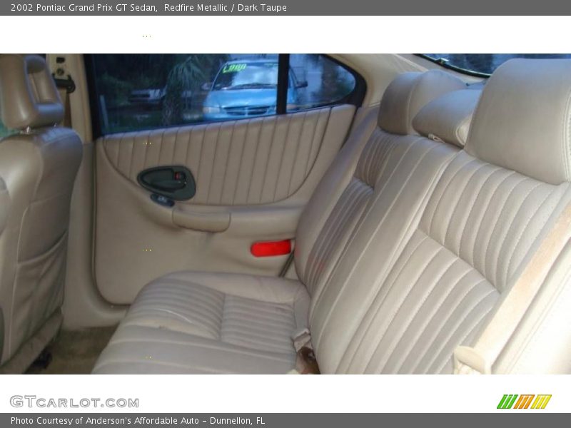 Redfire Metallic / Dark Taupe 2002 Pontiac Grand Prix GT Sedan