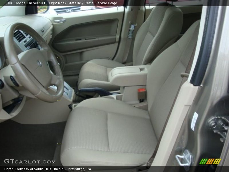 Light Khaki Metallic / Pastel Pebble Beige 2008 Dodge Caliber SXT