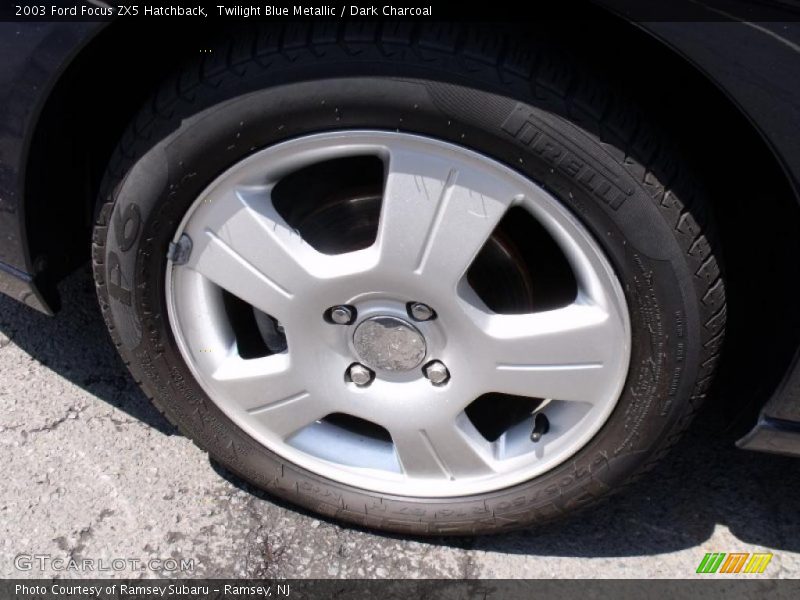 Twilight Blue Metallic / Dark Charcoal 2003 Ford Focus ZX5 Hatchback