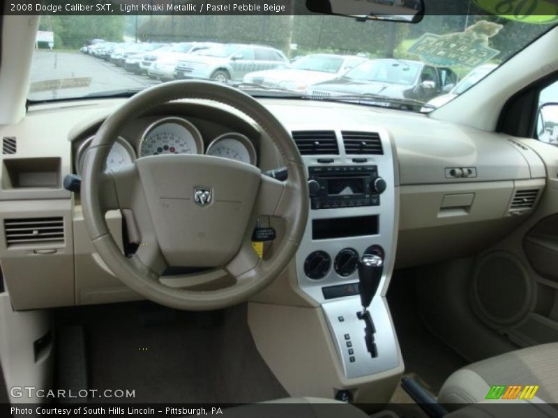Light Khaki Metallic / Pastel Pebble Beige 2008 Dodge Caliber SXT