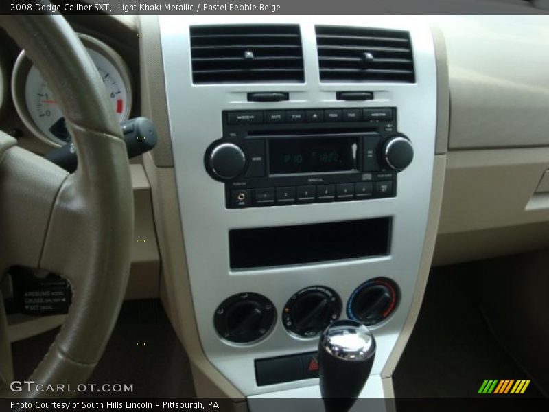 Light Khaki Metallic / Pastel Pebble Beige 2008 Dodge Caliber SXT