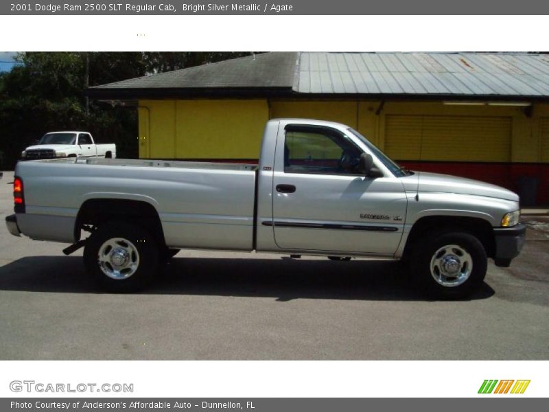 Bright Silver Metallic / Agate 2001 Dodge Ram 2500 SLT Regular Cab