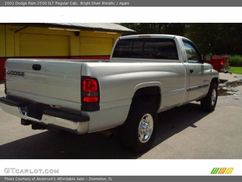 Bright Silver Metallic / Agate 2001 Dodge Ram 2500 SLT Regular Cab