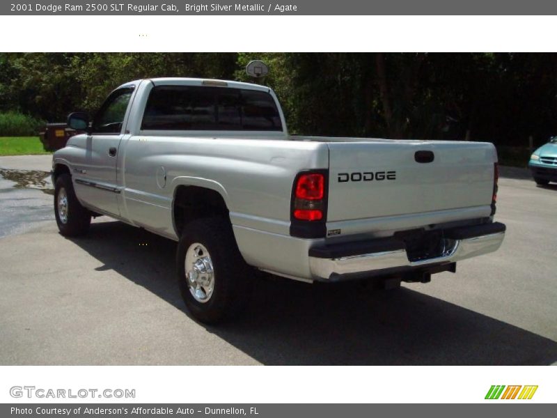 Bright Silver Metallic / Agate 2001 Dodge Ram 2500 SLT Regular Cab