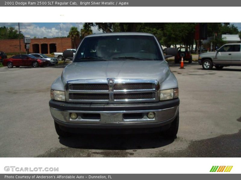 Bright Silver Metallic / Agate 2001 Dodge Ram 2500 SLT Regular Cab