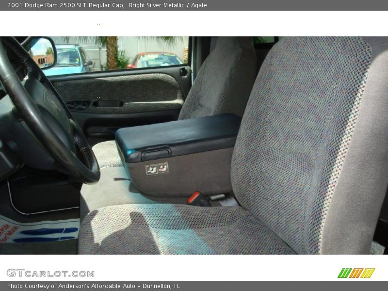 Bright Silver Metallic / Agate 2001 Dodge Ram 2500 SLT Regular Cab