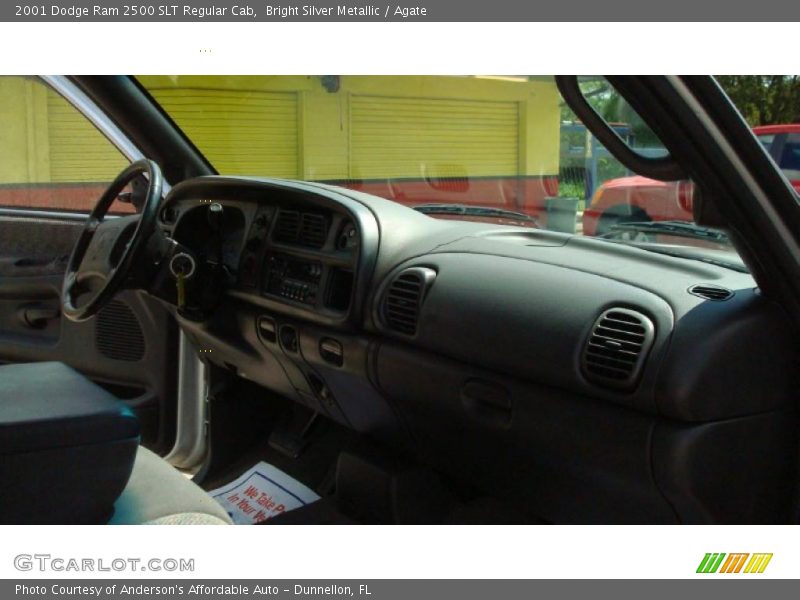 Bright Silver Metallic / Agate 2001 Dodge Ram 2500 SLT Regular Cab