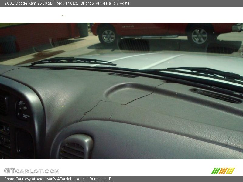 Bright Silver Metallic / Agate 2001 Dodge Ram 2500 SLT Regular Cab