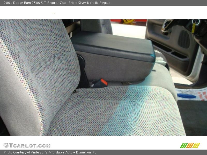 Bright Silver Metallic / Agate 2001 Dodge Ram 2500 SLT Regular Cab