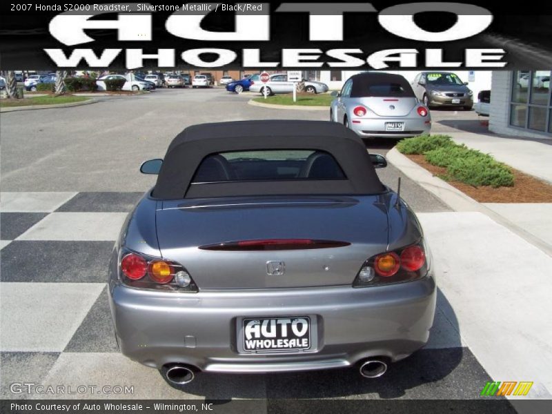 Silverstone Metallic / Black/Red 2007 Honda S2000 Roadster