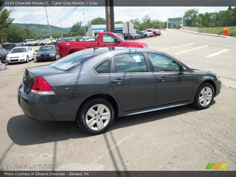 Cyber Gray Metallic / Gray 2010 Chevrolet Impala LS
