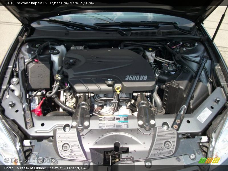 Cyber Gray Metallic / Gray 2010 Chevrolet Impala LS