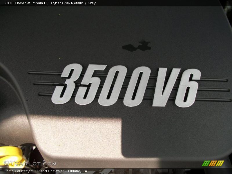 Cyber Gray Metallic / Gray 2010 Chevrolet Impala LS
