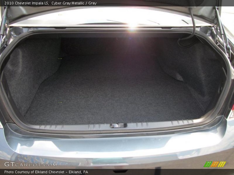 Cyber Gray Metallic / Gray 2010 Chevrolet Impala LS