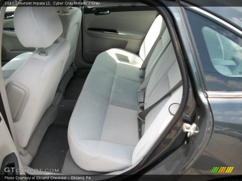 Cyber Gray Metallic / Gray 2010 Chevrolet Impala LS