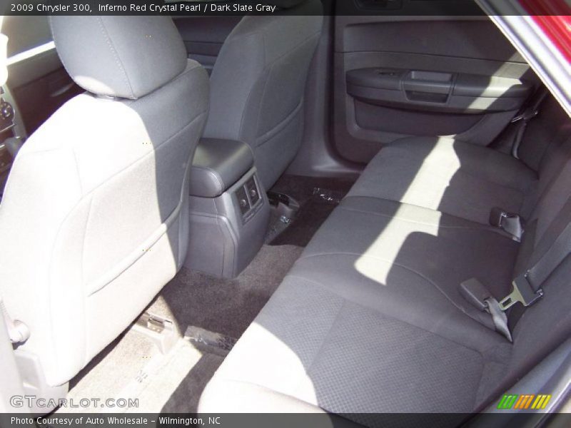 Inferno Red Crystal Pearl / Dark Slate Gray 2009 Chrysler 300