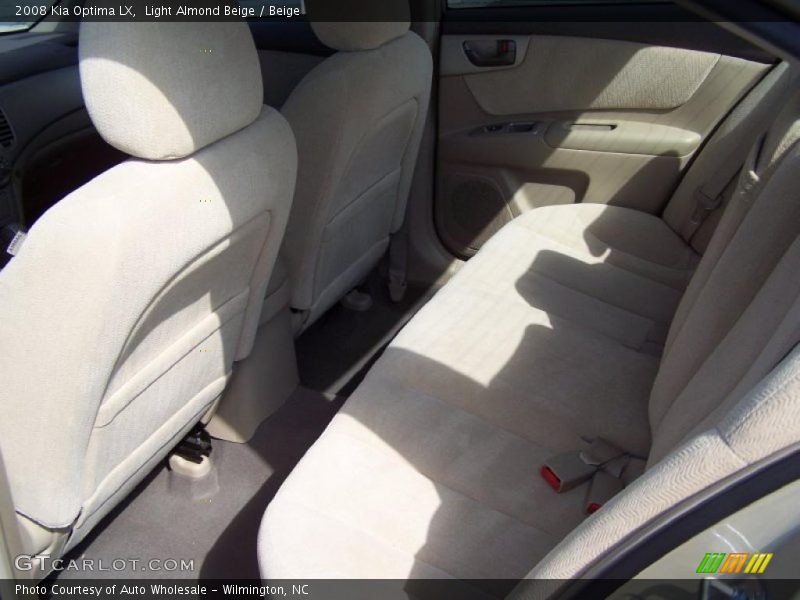 Light Almond Beige / Beige 2008 Kia Optima LX