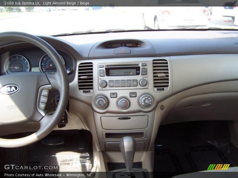 Light Almond Beige / Beige 2008 Kia Optima LX