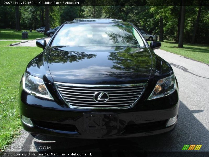 Obsidian Black / Alabaster 2007 Lexus LS 460 L