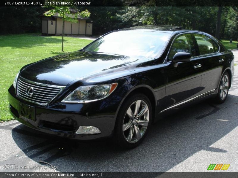 Obsidian Black / Alabaster 2007 Lexus LS 460 L
