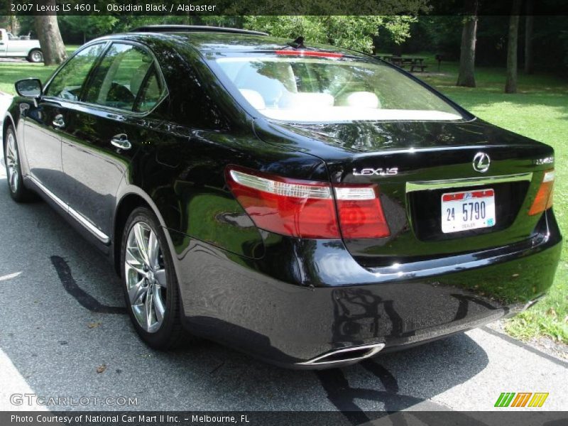 Obsidian Black / Alabaster 2007 Lexus LS 460 L