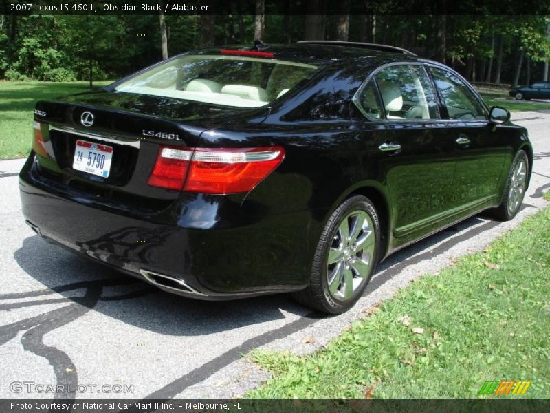 Obsidian Black / Alabaster 2007 Lexus LS 460 L