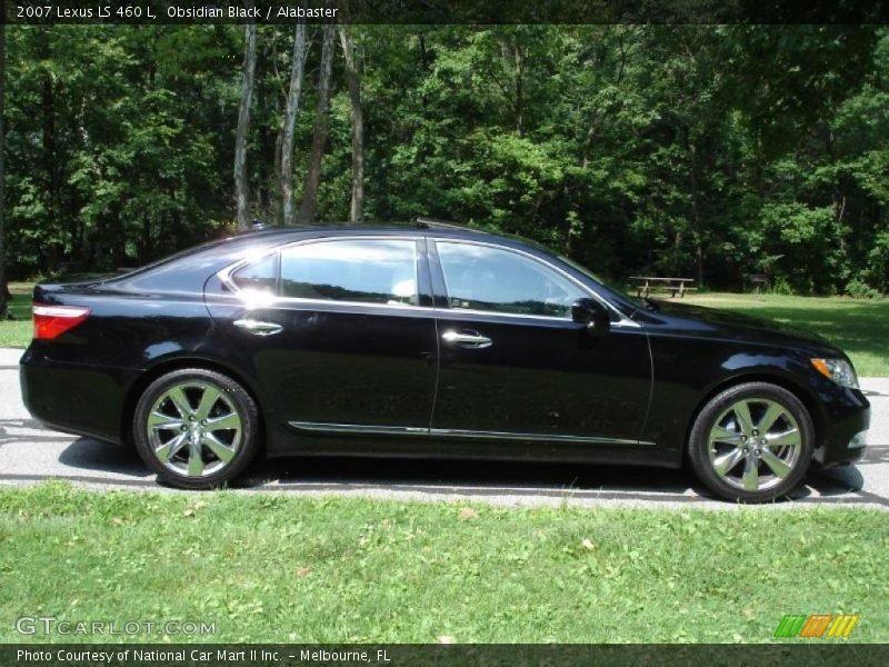 Obsidian Black / Alabaster 2007 Lexus LS 460 L