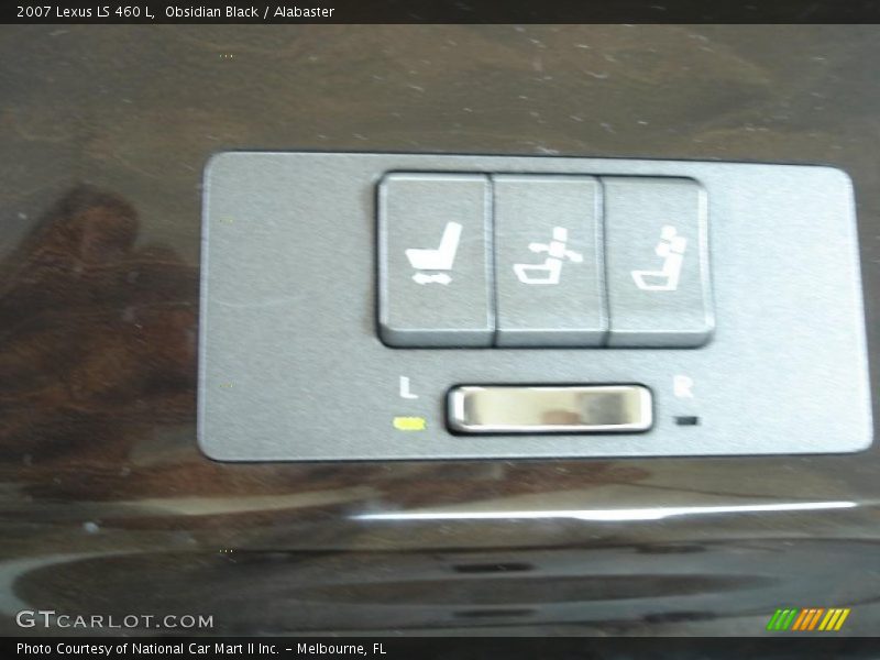 Obsidian Black / Alabaster 2007 Lexus LS 460 L