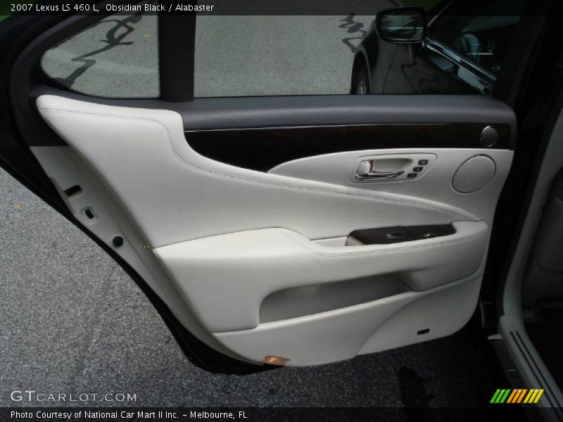 Obsidian Black / Alabaster 2007 Lexus LS 460 L